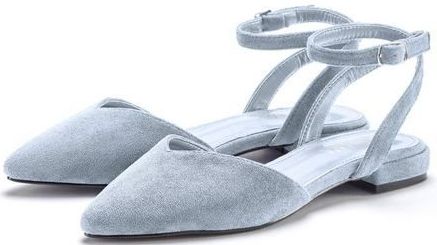 Lascana Ballerina's Slingballerina, riemballerina, lage schoen, instapper, sandaal VEGAN