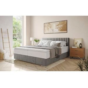 INOSIGN Boxspring Thor met bedlade, incl. matras Topmatras en sierkussen, in verschillende hardheden beschikbaar