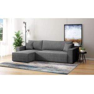 INOSIGN Ecksofa »Wylie«, Cord, Recamiere beidseitig montierbar, mit Bettfunktion und Bettkasten