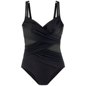 LASCANA - Badpak - Zwart - Full Cup - Met Beugel - Effen