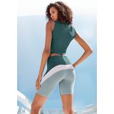 LASCANA ACTIVE Radlerhose, Sporthose mit breitem V-Bündchen