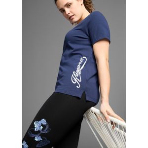 KangaROOS T-Shirt, Kurzarm, figurumspielend, unifarben, Rundhalsausschnitt, casual