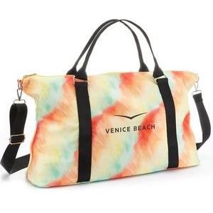 Venice Beach Sporttas grote schoudertas, weekendtas, strandtas met print vegan