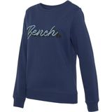 Bench. Loungewear Sweatshirt mit Logodruck und Stickerei, Loungeanzug