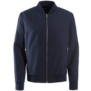 John Devin Bomberjacke "/ Blouson mit Rippkragen", Pilotenjacke / Übergangsjacke mit Innentasche, regular fit