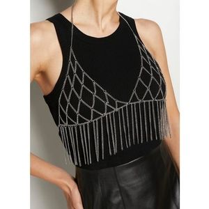 Lascana Buikketting Bodychain, BH ketting, lichaamsjuwelen, lichaam ketting, taille ketting