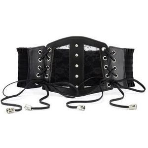 Lascana Belle Affaire Tailleriem Stretchriem met kant in corsage-look, voor jurk & overall