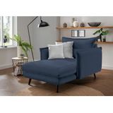 INOSIGN Loveseat "Lazio", moderner Sessel mit einer bequemen Polsterung, 2 Stk. Zierkissen