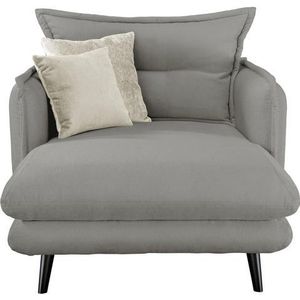 INOSIGN Loveseat LAZIO moderne fauteuil met een comfortabele bekleding, 2 stuks decoratieve sierkussens