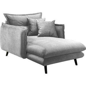 INOSIGN Loveseat LAZIO moderne fauteuil met een comfortabele bekleding, 2 stuks decoratieve sierkussens