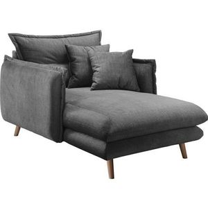 INOSIGN Loveseat LAZIO moderne fauteuil met een comfortabele bekleding, 2 stuks decoratieve sierkussens