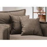 INOSIGN Loveseat "Lazio", moderner Sessel mit einer bequemen Polsterung, 2 Stk. Zierkissen