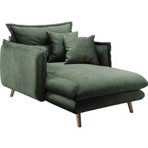 INOSIGN Loveseat LAZIO moderne fauteuil met een comfortabele bekleding, 2 stuks decoratieve sierkussens