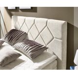 Places of Style Boxspringbett "Atlanta", inklusive Topper und Bettkasten