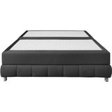 andas Boxspringbett "Salo", Ohne Kopfteil, inkl. Topper, auch in Überlänge 220 cm