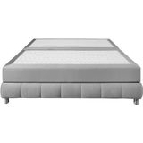 andas Boxspringbett "Salo", Ohne Kopfteil, inkl. Topper, auch in Überlänge 220 cm