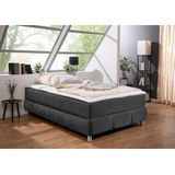 andas Boxspringbett "Salo", Ohne Kopfteil, inkl. Topper, auch in Überlänge 220 cm