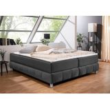 andas Boxspringbett "Salo", Ohne Kopfteil, inkl. Topper, auch in Überlänge 220 cm