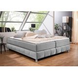 andas Boxspringbett "Salo", Ohne Kopfteil, inkl. Topper, auch in Überlänge 220 cm