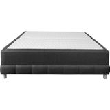 INOSIGN Boxspringbett "Vaasa", für Dachschrägen geeignet, inkl. Bettkasten und Topper