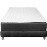 INOSIGN Boxspringbett "Vaasa", für Dachschrägen geeignet, inkl. Bettkasten und Topper