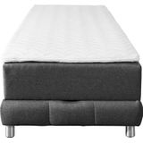 INOSIGN Boxspringbett "Vaasa", für Dachschrägen geeignet, inkl. Bettkasten und Topper
