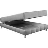 INOSIGN Boxspringbett "Vaasa", für Dachschrägen geeignet, inkl. Bettkasten und Topper