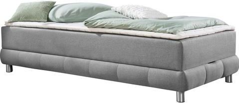 INOSIGN Boxspringbett "Vaasa", für Dachschrägen geeignet, inkl. Bettkasten und Topper