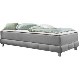 INOSIGN Boxspringbett »Vaasa«, für Dachschrägen geeignet, inkl. Bettkasten und Topper