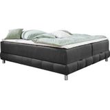 INOSIGN Boxspringbett "Vaasa", für Dachschrägen geeignet, inkl. Bettkasten und Topper