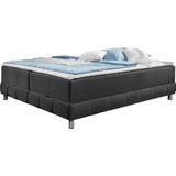 INOSIGN Boxspringbett "Vaasa", für Dachschrägen geeignet, inkl. Bettkasten und Topper