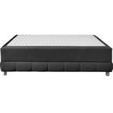 INOSIGN Boxspringbett "Vaasa", für Dachschrägen geeignet, inkl. Bettkasten und Topper