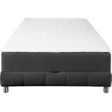 INOSIGN Boxspringbett "Vaasa", für Dachschrägen geeignet, inkl. Bettkasten und Topper