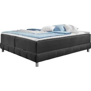 INOSIGN Boxspringbett »Vaasa«, für Dachschrägen geeignet, inkl. Bettkasten und Topper