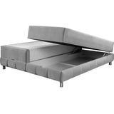 INOSIGN Boxspringbett "Vaasa", für Dachschrägen geeignet, inkl. Bettkasten und Topper