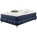 andas Boxspringbett "Salo", Ohne Kopfteil, inkl. Topper, auch in Überlänge 220 cm