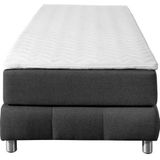 andas Boxspringbett "Salo", Ohne Kopfteil, inkl. Topper, auch in Überlänge 220 cm
