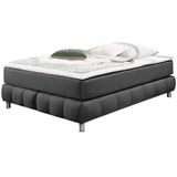 andas Boxspringbett "Salo", Ohne Kopfteil, inkl. Topper, auch in Überlänge 220 cm