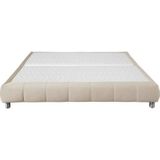 andas Boxspringbett "Salo", Ohne Kopfteil, inkl. Topper, auch in Überlänge 220 cm