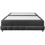 andas Boxspringbett "Salo", Ohne Kopfteil, inkl. Topper, auch in Überlänge 220 cm