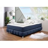 andas Boxspringbett "Salo", Ohne Kopfteil, inkl. Topper, auch in Überlänge 220 cm