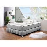 andas Boxspringbett "Salo", Ohne Kopfteil, inkl. Topper, auch in Überlänge 220 cm