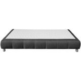 andas Boxspringbett "Salo", Ohne Kopfteil, inkl. Topper, auch in Überlänge 220 cm