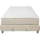 andas Boxspringbett "Salo", Ohne Kopfteil, inkl. Topper, auch in Überlänge 220 cm