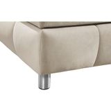 andas Boxspringbett "Salo", Ohne Kopfteil, inkl. Topper, auch in Überlänge 220 cm