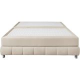 andas Boxspringbett "Salo", Ohne Kopfteil, inkl. Topper, auch in Überlänge 220 cm