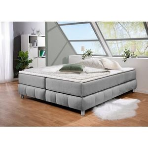 andas Boxspringbett "Salo", Ohne Kopfteil, inkl. Topper, auch in Überlänge 220 cm