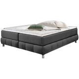 andas Boxspringbett "Salo", Ohne Kopfteil, inkl. Topper, auch in Überlänge 220 cm