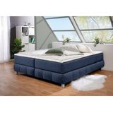 andas Boxspringbett "Salo", Ohne Kopfteil, inkl. Topper, auch in Überlänge 220 cm
