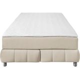 andas Boxspringbett "Salo", Ohne Kopfteil, inkl. Topper, auch in Überlänge 220 cm
